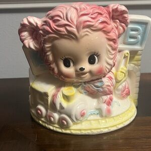 VINTAGE BRINN’S CERAMIC PLANTER HOME DECOR ANTIQUE